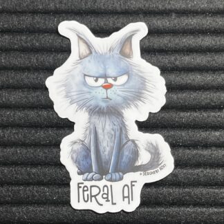 Feral AF Sticker