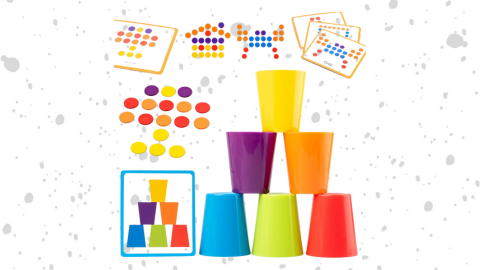 Amazon - Stacking Cups Game