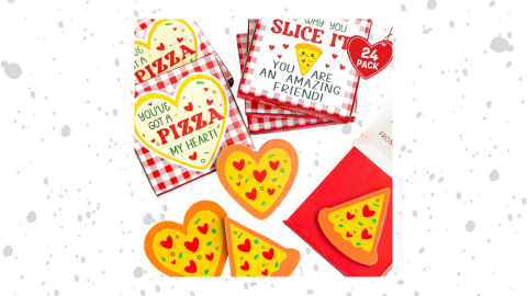 Kids Valentines Day Pizza