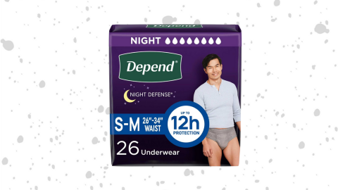 Walmart - Depend Night Defense Incontinence Underwear