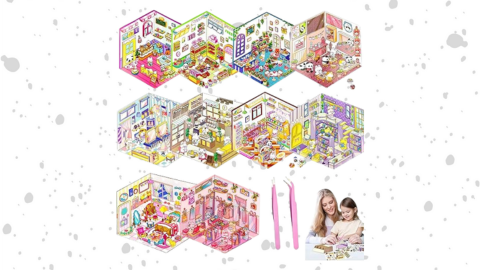 Amazon - 10 Sets 3D House Stickers