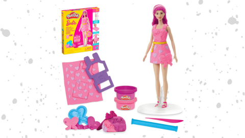 Amazon - Play-Doh Barbie Hearts and Hair Set