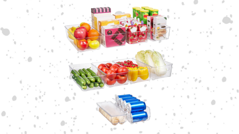 Set of 10 Fridge Organizer