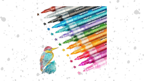 Glitter Markers