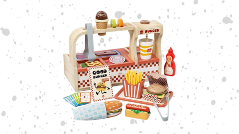 Wooden Play Food Set