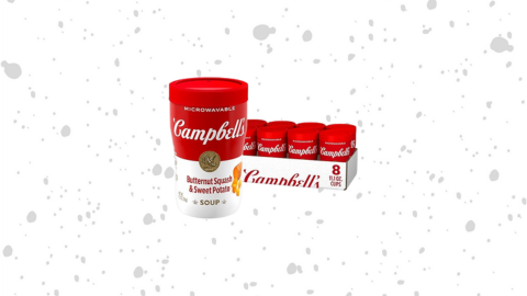 Campbell’s Sipping Soup, Butternut Squash and Sweet Potato Soup (8 pack)
