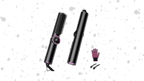 Hair Straightener Brush