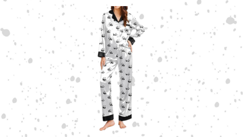 Ekouaer Silk Pajamas